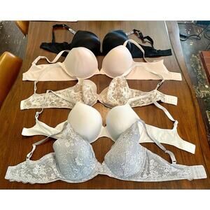 Womens Victoria Secret Bra’s- Size 40DD Lace/Silk Lot Of 5